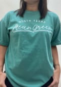 North Texas Mean Green Womens New Basic T-Shirt - Green