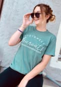 Northwest Missouri State Bearcats Womens New Basic T-Shirt - Green