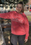 K-State Wildcats Womens New Classic Crew Sweatshirt - Pink