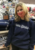 Penn State Nittany Lions Womens Retro Shadow Crew Sweatshirt - Navy Blue