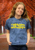 Michigan Wolverines Womens Quinn Tie Dye T-Shirt - Navy Blue