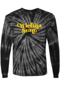 Wichita State Shockers Womens Emma Tie Dye T-Shirt - Black