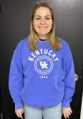 Kentucky Wildcats Womens Seal Crew Sweatshirt - Blue