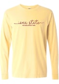 Iowa State Cyclones Womens Classic Script T-Shirt - Yellow