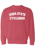 Iowa State Cyclones Womens Classic Block Crew Sweatshirt - Crimson