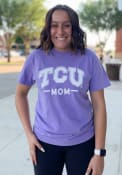 TCU Horned Frogs Womens Mom T-Shirt - Purple