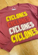 Iowa State Cyclones Womens Repeat T-Shirt - Crimson