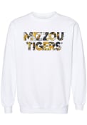 Missouri Tigers Womens Floral Aishu Crew Sweatshirt - White