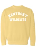 Kentucky Wildcats Womens Classic Crew Sweatshirt - Yellow
