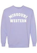 Missouri Western Griffons Womens Classic Crew Sweatshirt - Purple