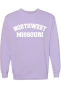 Northwest Missouri State Bearcats Womens Classic Crew Sweatshirt - Purple