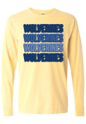 Michigan Wolverines Womens Repeat T-Shirt - Yellow