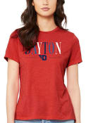 Dayton Flyers Womens Classic T-Shirt - Red