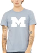 Michigan Wolverines Womens Classic T-Shirt - Light Blue