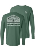 Michigan State Spartans Womens Campus T-Shirt - Green