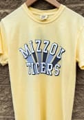 Missouri Tigers Womens Ombre Arch T-Shirt - Yellow