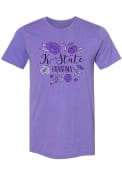K-State Wildcats Womens Grandma T-Shirt - Purple