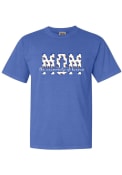 Kansas Jayhawks Womens Mom T-Shirt - Blue
