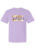 K-State Wildcats Womens State T-Shirt - Lavender