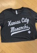 Kansas City Monarchs Womens Blair T-Shirt - Grey