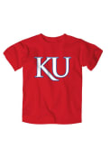 Kansas Jayhawks Infant Logo T-Shirt - Red