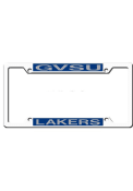 Grand Valley State Lakers Team Name Chrome License Frame
