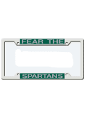 Michigan State Spartans Chrome License Frame