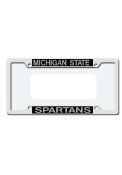 Michigan State Spartans Chrome License Frame