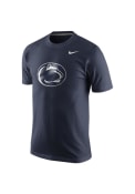 Nike Penn State Nittany Lions Navy Blue Classic Logo Tee