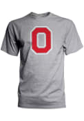 Ohio State Buckeyes Grey Logo Tee