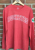 Ohio State Buckeyes Mock Twist Fashion T Shirt - Red