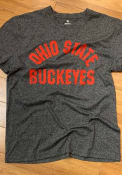 Ohio State Buckeyes Mock Twist Fashion T Shirt - Black