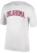Oklahoma Sooners Arch Name T Shirt - White