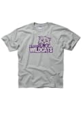 K-State Wildcats Youth Grey Little Cat T-Shirt