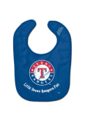 Texas Rangers Baby All Pro Bib - Grey