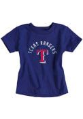 Texas Rangers Toddler Navy Blue Toddler Tee T-Shirt