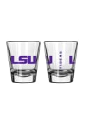 LSU Tigers 2oz Clear Shot Glass