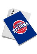 Detroit Pistons Team Logo Playing Cards