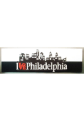 Philadelphia Love Philly Bumper Sticker - White