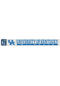 Kentucky Wildcats 2x17 Perfect Cut Auto Strip - Blue