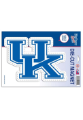 Kentucky Wildcats Die Cut Logo Car Magnet - Blue