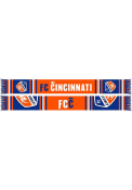 FC Cincinnati Split Crest Scarf - Orange