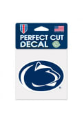 Penn State Nittany Lions 4x4 Perfect Cut Auto Decal - Navy Blue