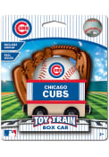Chicago Cubs Wooden Train