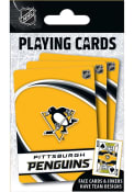 Pittsburgh Penguins Logo Playing Cards