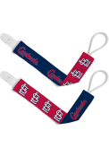 St Louis Cardinals Baby 2pk Pacifier - Red