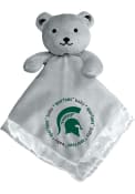 Michigan State Spartans Baby Gray Blanket - Grey