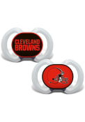Cleveland Browns Baby 2pk Pacifier - Brown
