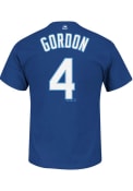 Alex Gordon Kansas City Royals Blue Name and Number Player Tee
