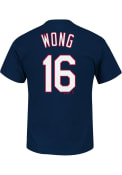 Kolten Wong St Louis Cardinals Navy Blue Name and Number Player Tee